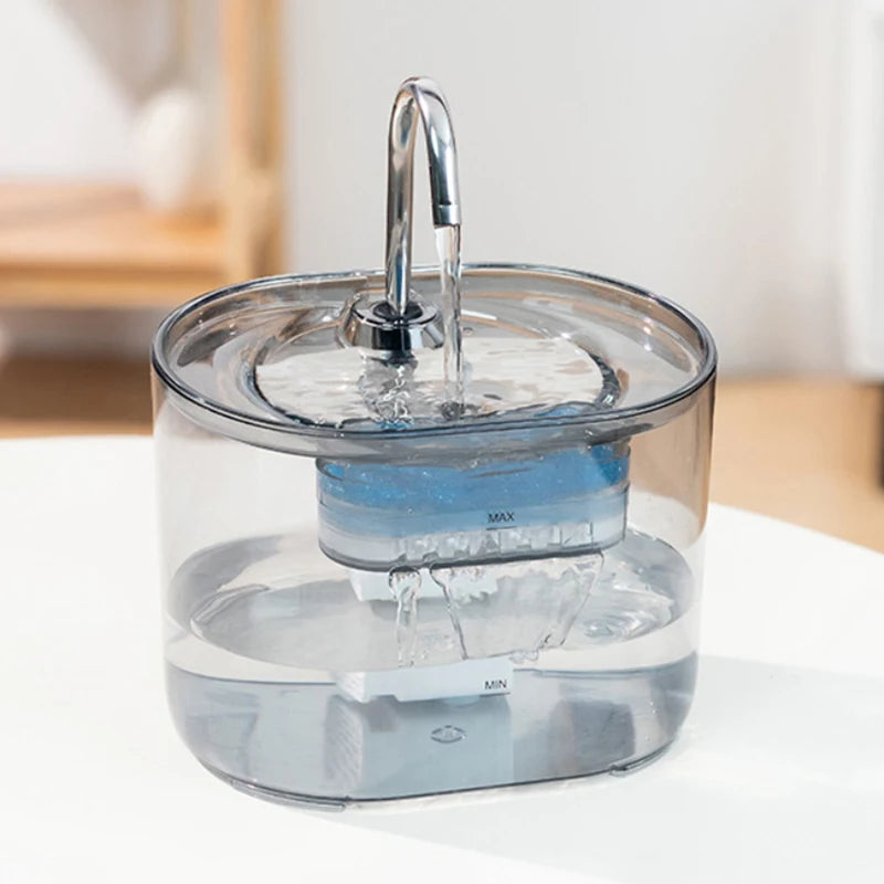 Cats Water Fountain Automatic
