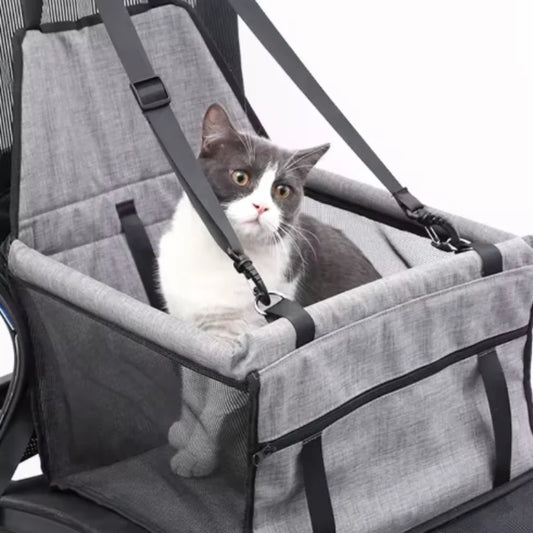 Dog Car Seat Cover Foldable Hammock Pet Harness