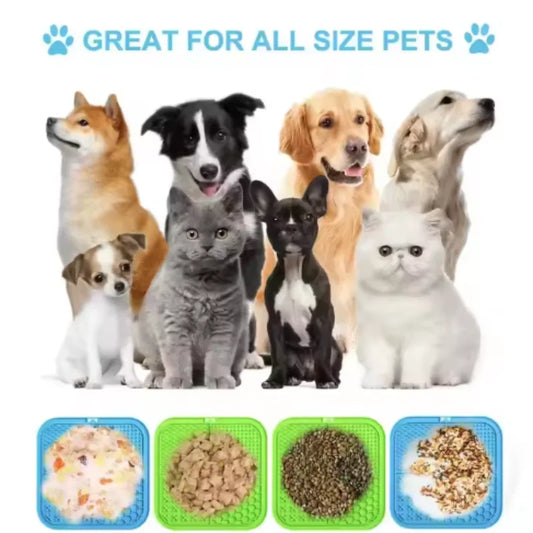 silicone dog lick mat