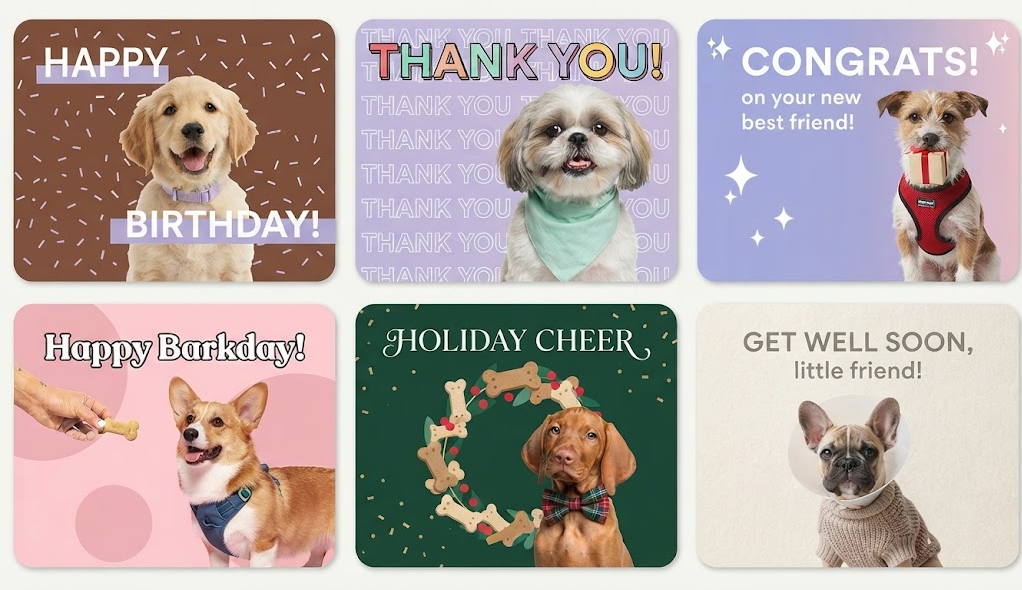 Digital Gift Card for Dog & Cat Pet Supplies