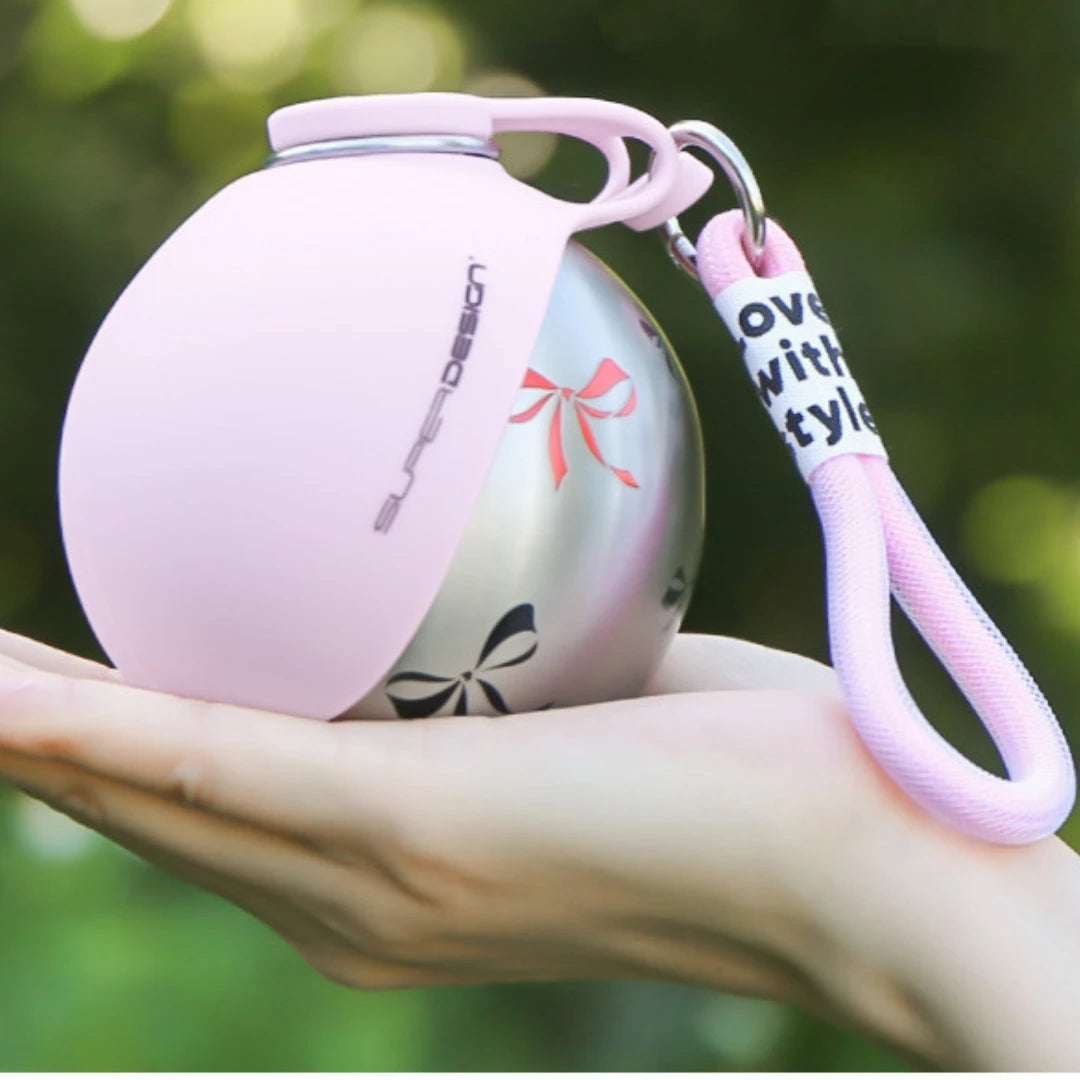 2‑in‑1 Portable Dog Water Bottle for Small Dogs