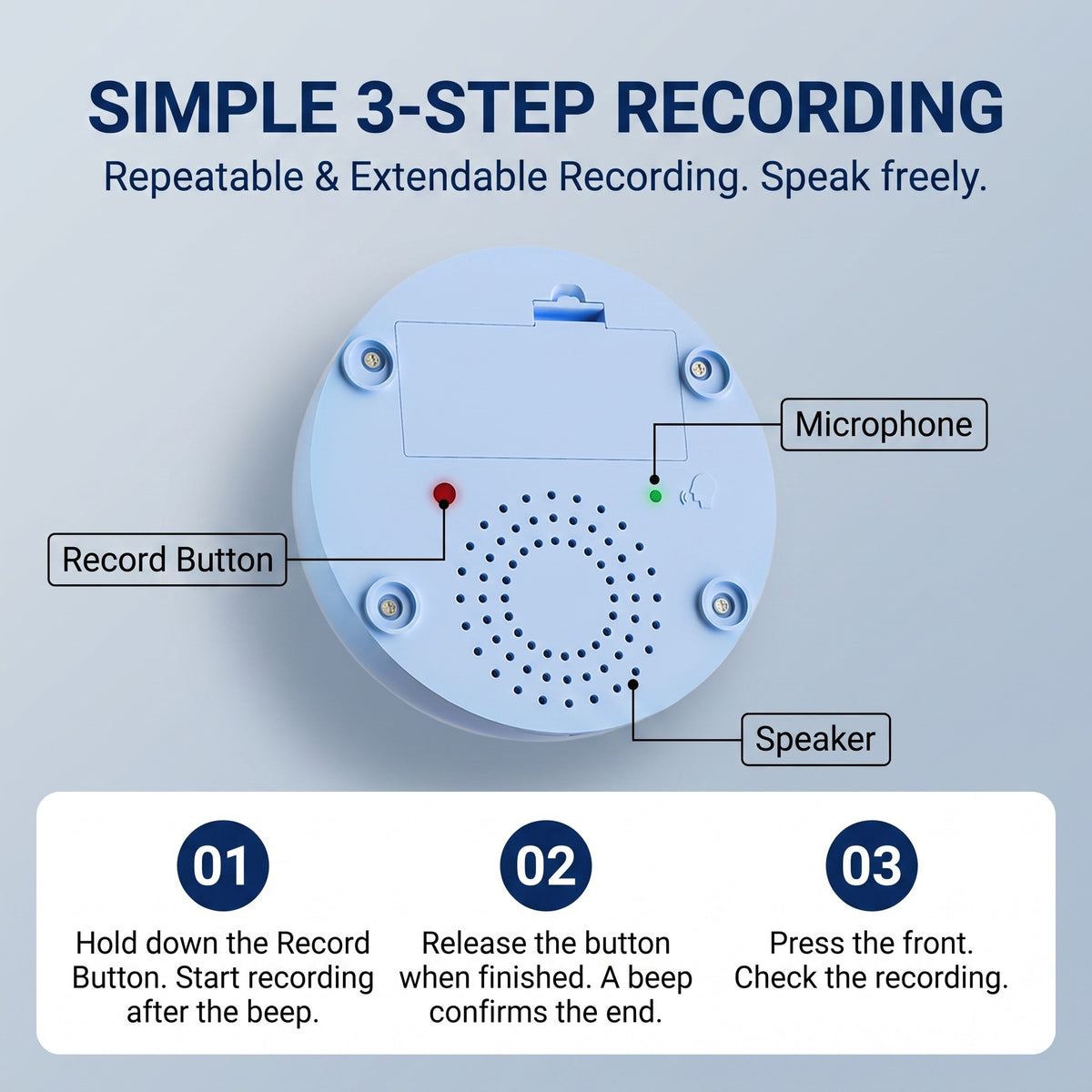 "TalkPaws" Recordable Pet Communication Buttons