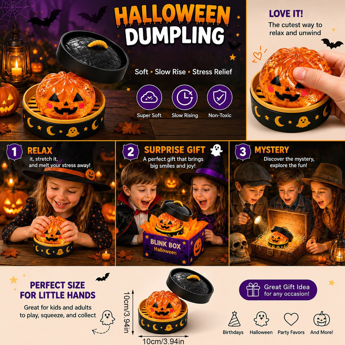 The Ethereal Glen squishy Halloween Mystery Blind Box