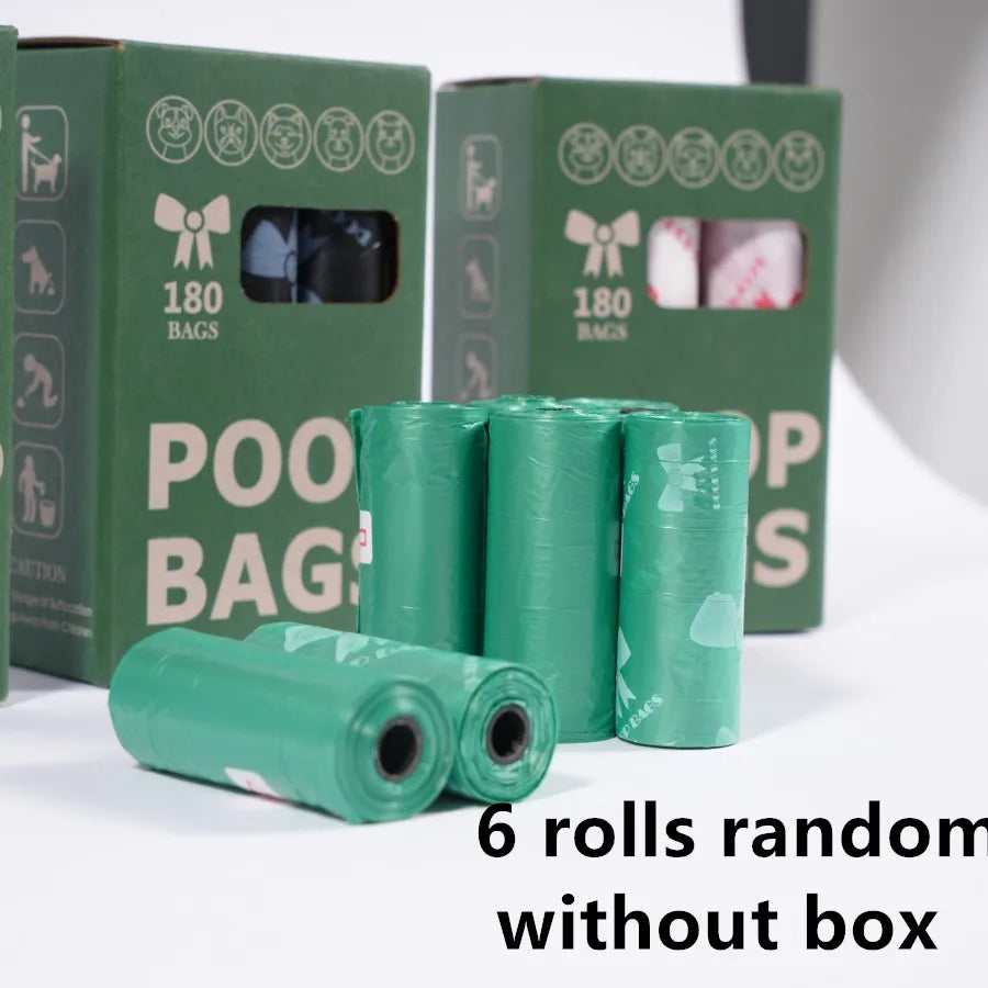 180PCS leakproof dog poop bags
