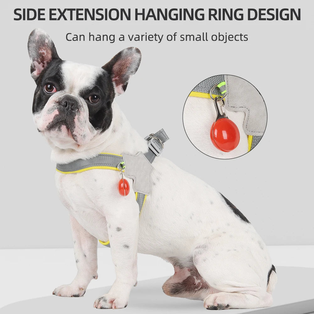 Reflective No‑Pull Vest Dog Harness