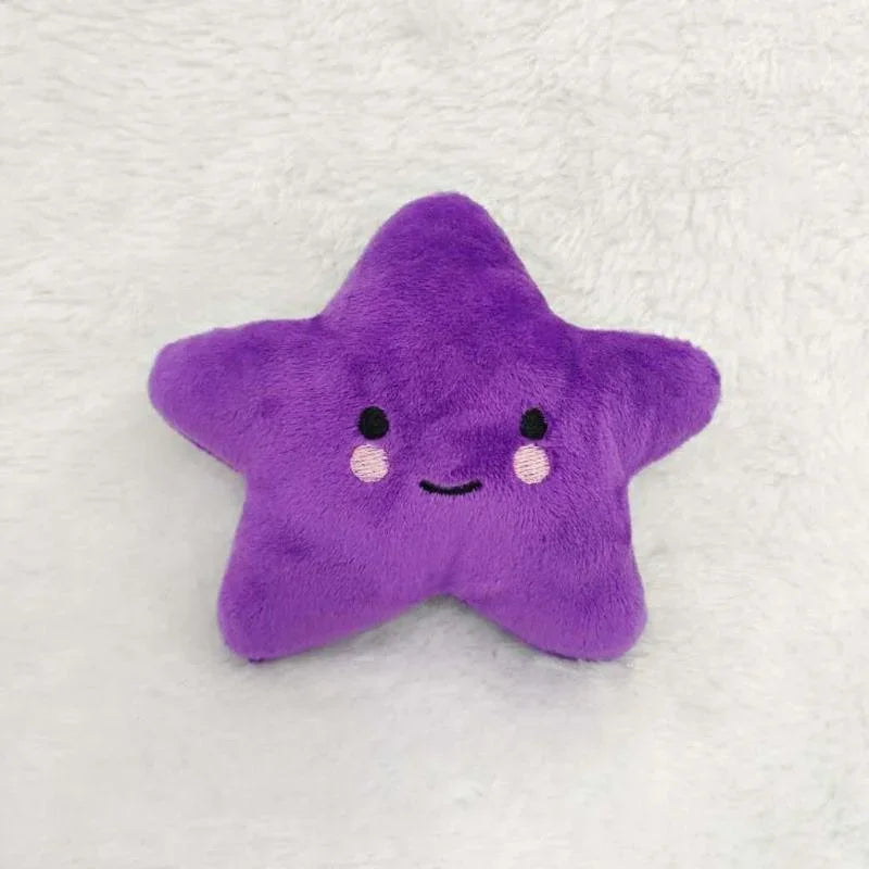 Pets Toys Plush Sounding Pentagram Toys