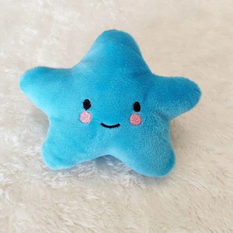 Pets Toys Plush Sounding Pentagram Toys