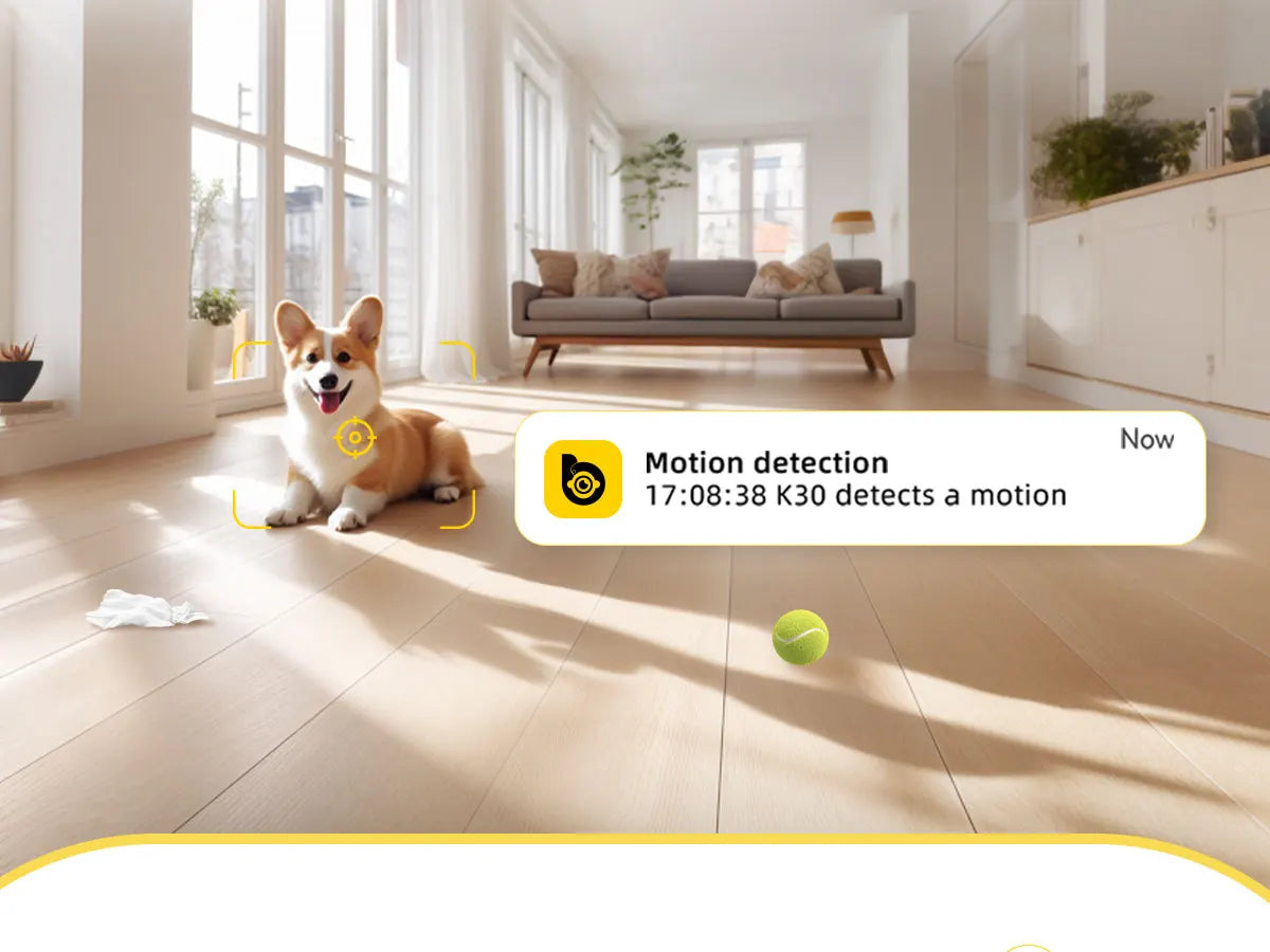 Boykeep 2K Pet Dog Camera with Phone App, 5G/2.4GHz WiFi