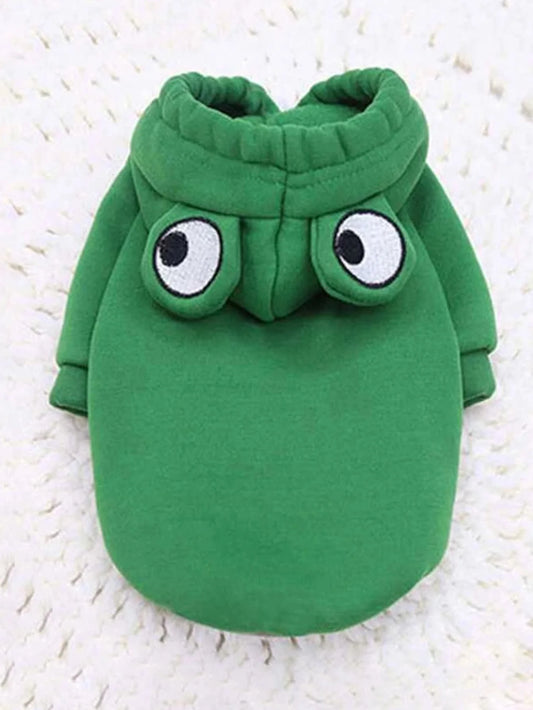Cute Frog Pet Sweater for Dogs