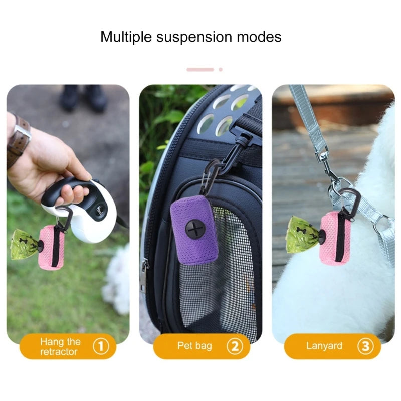 Dog Poop Pickup Bag Holder Pet Waste Bag