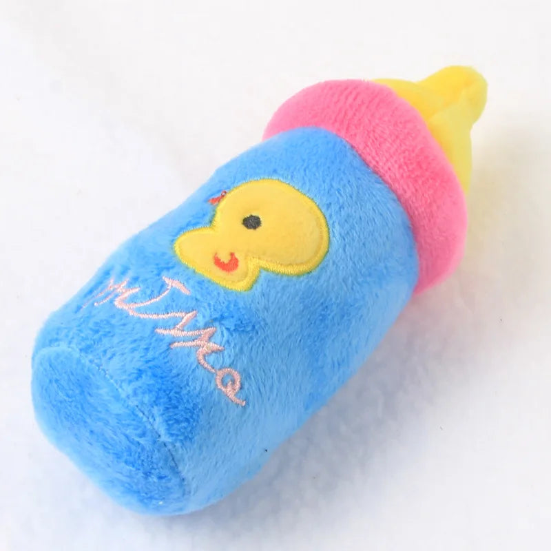 1PC Puppy Dog Plush Squeaky Toys