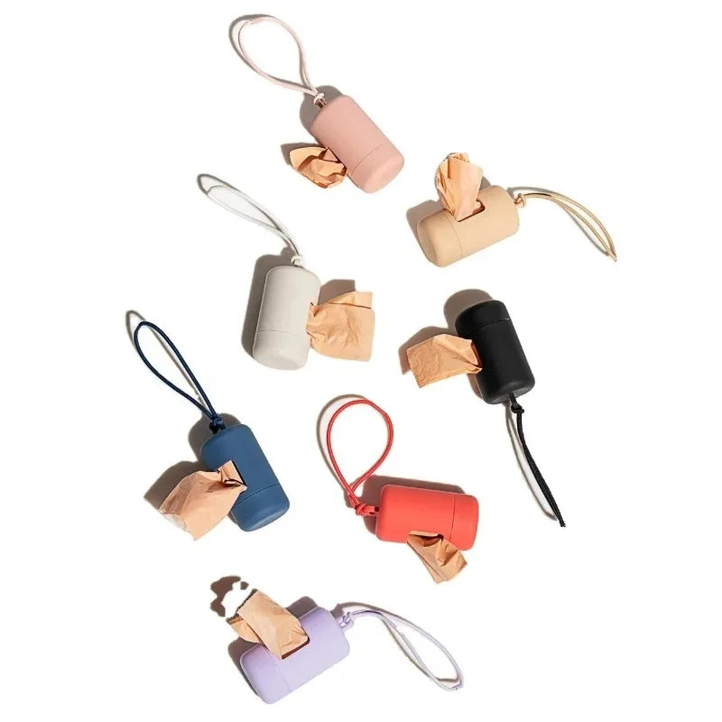 Dog Poop Bag Carrier Portable Pet