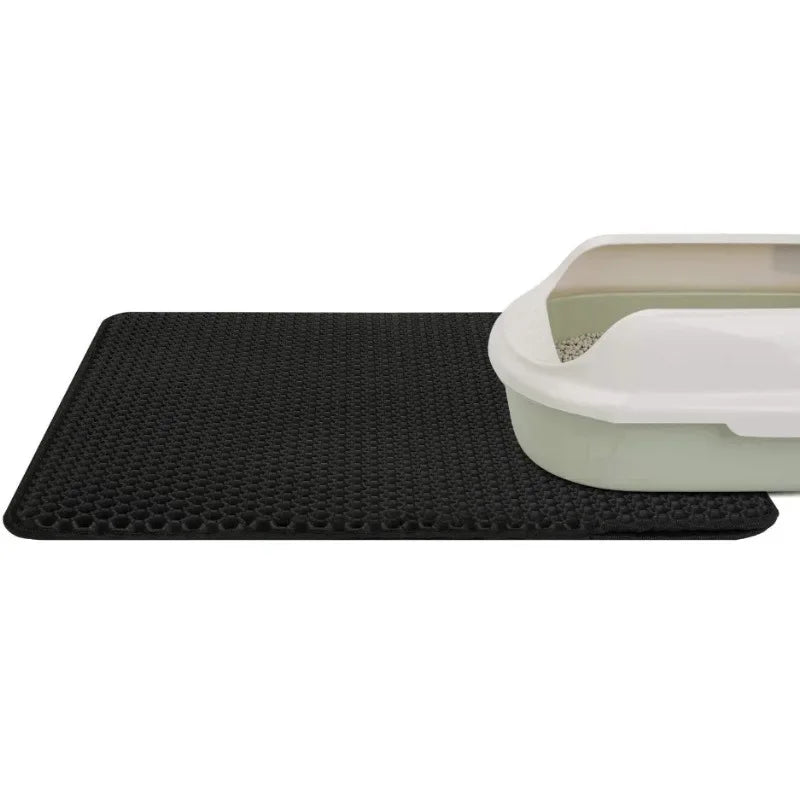 Cat Litter Mat With Gift Double Layer Waterproof Pet