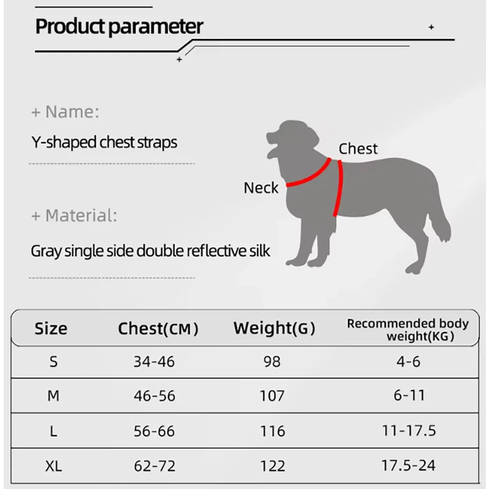 Reflective No‑Pull Vest Dog Harness