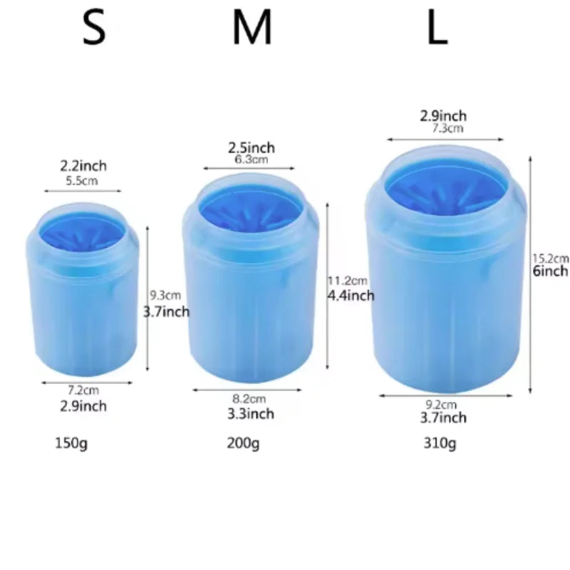 dog paw cleaner cup