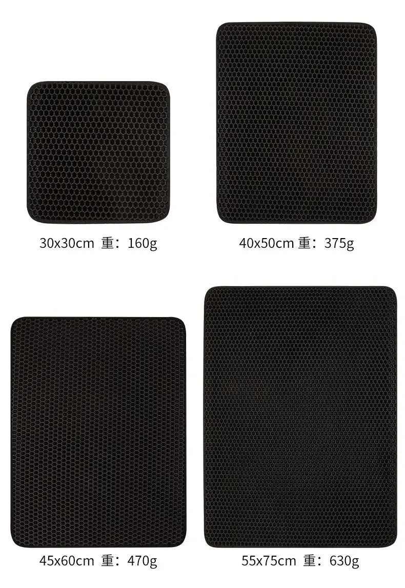 Cat Litter Mat With Gift Double Layer Waterproof Pet