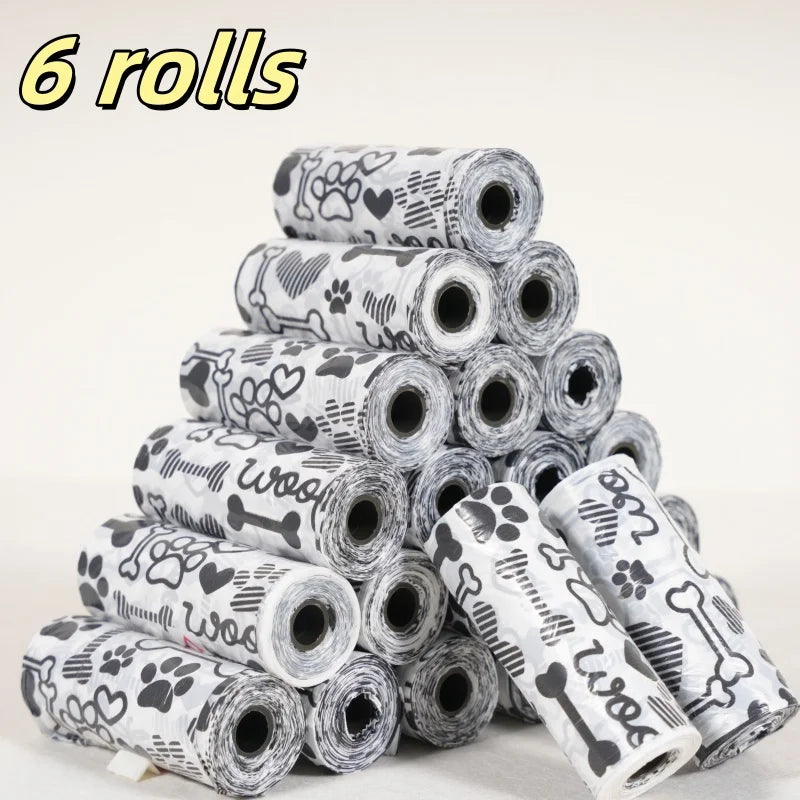 180PCS leakproof dog poop bags