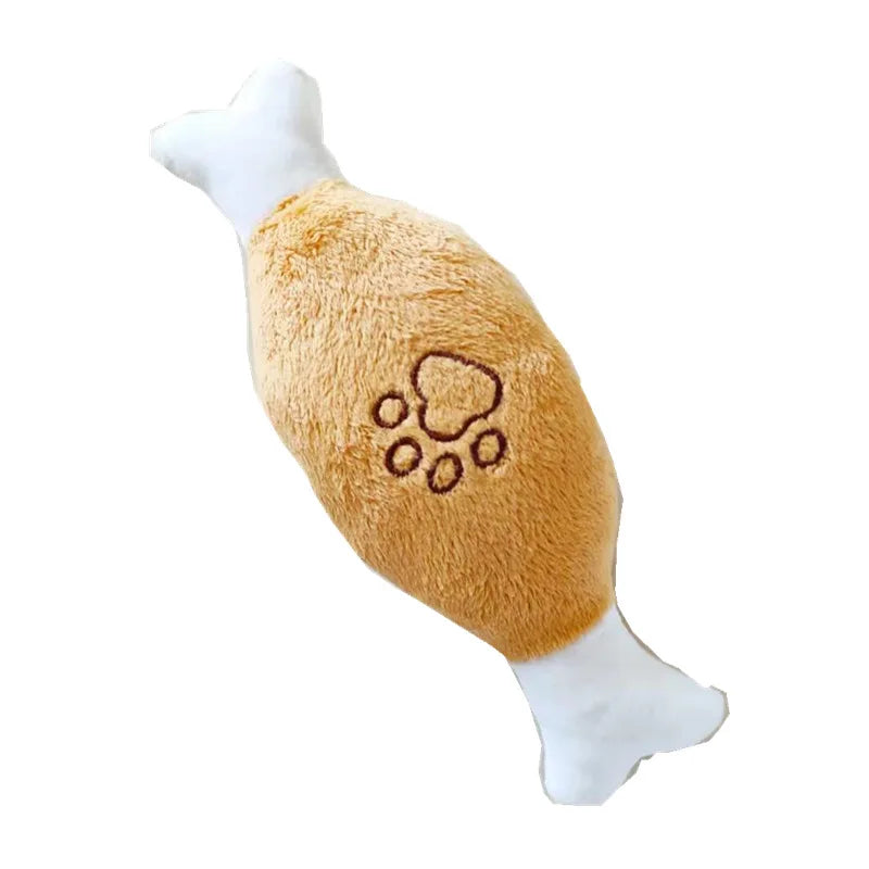 Pet Toys Plush Squeaky Toy Bite-Resistant Clean