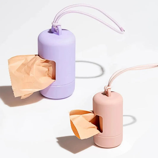 Dog Poop Bag Carrier Portable Pet