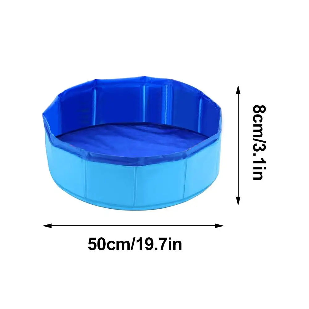 Foldable Dog Bath Swimming Pool Cat Pool