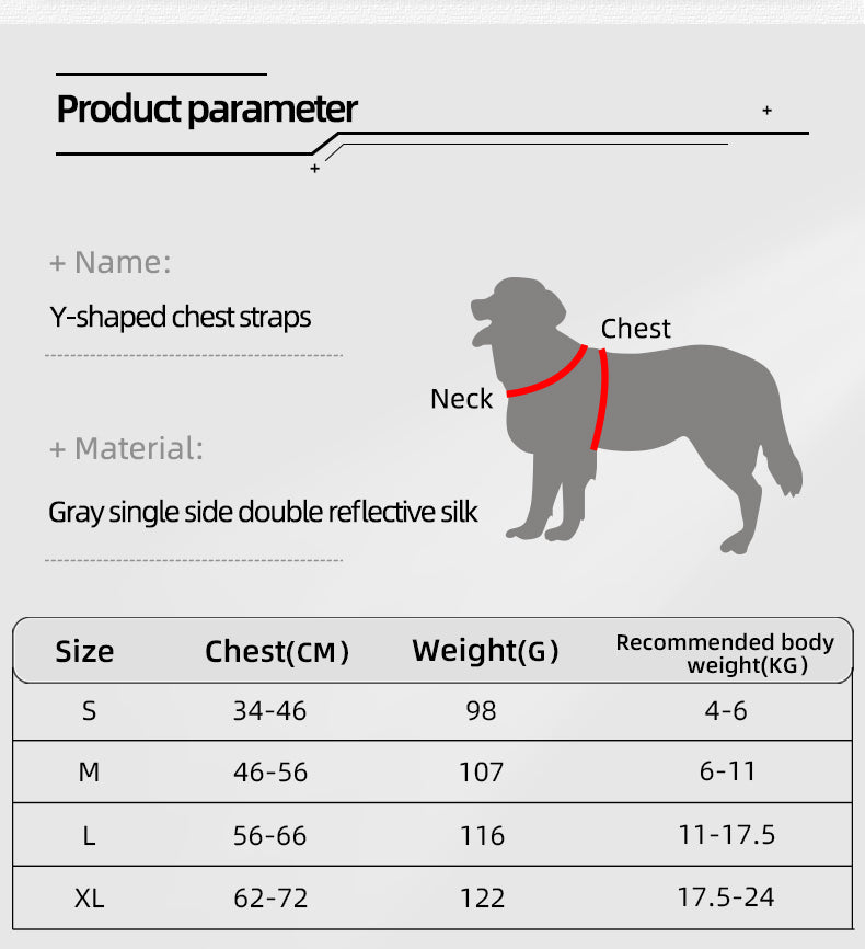 Reflective No‑Pull Vest Dog Harness