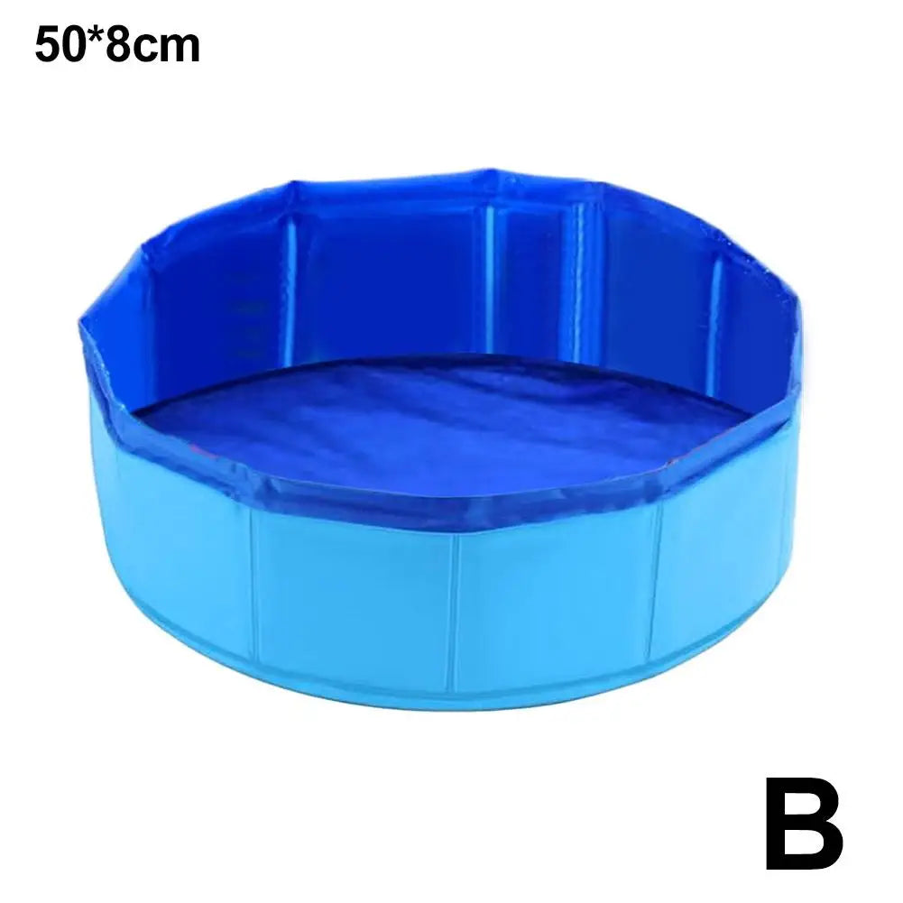 Foldable Dog Bath Swimming Pool Cat Pool