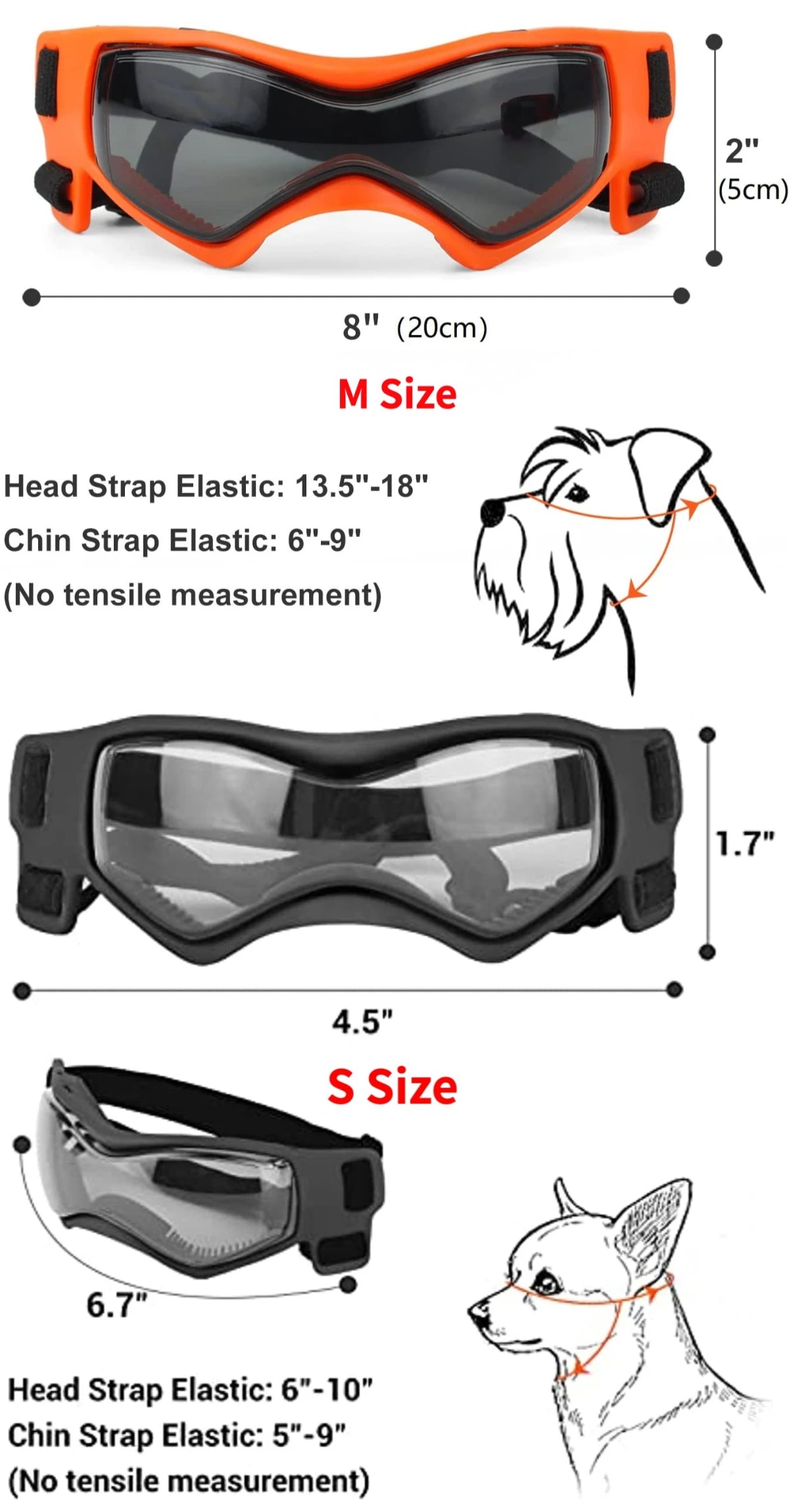 Dog Outdoor UV Protection Sunglasses
