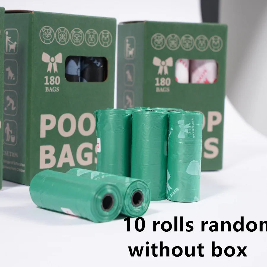 180PCS leakproof dog poop bags
