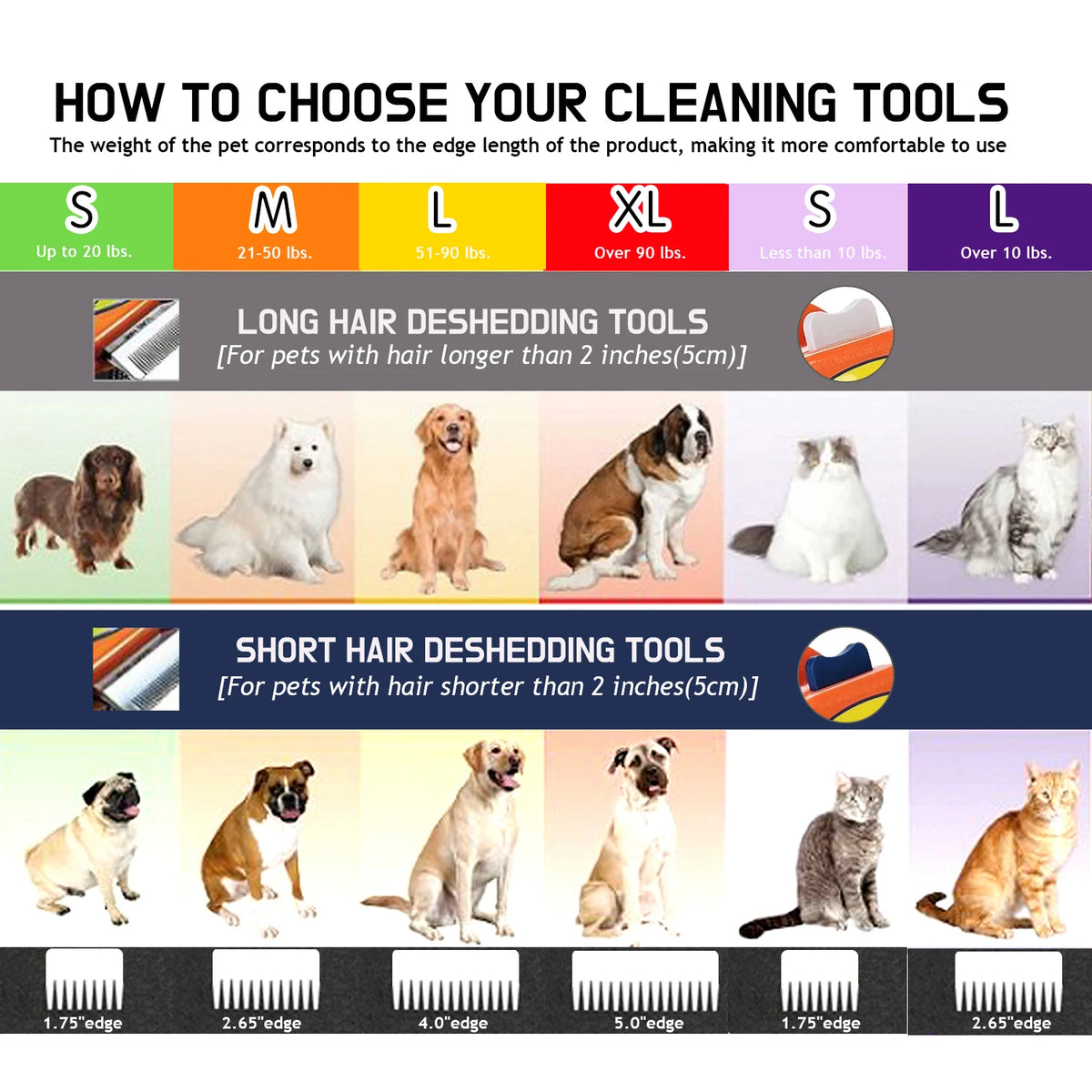 Dog Brush Pet Hair Knotting Remover Anti-Lice Comb