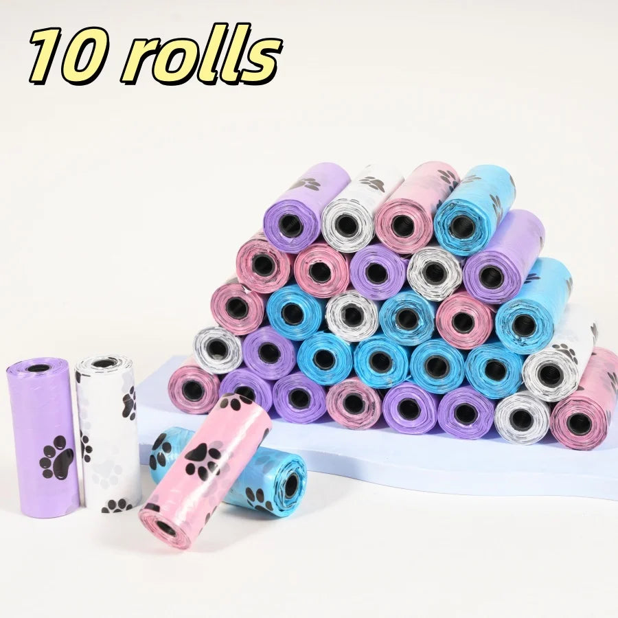 180PCS leakproof dog poop bags