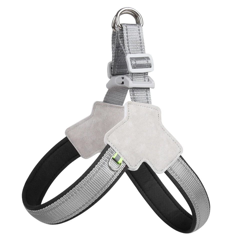 Reflective No‑Pull Vest Dog Harness