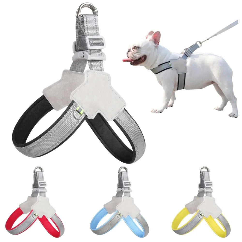 Reflective No‑Pull Vest Dog Harness