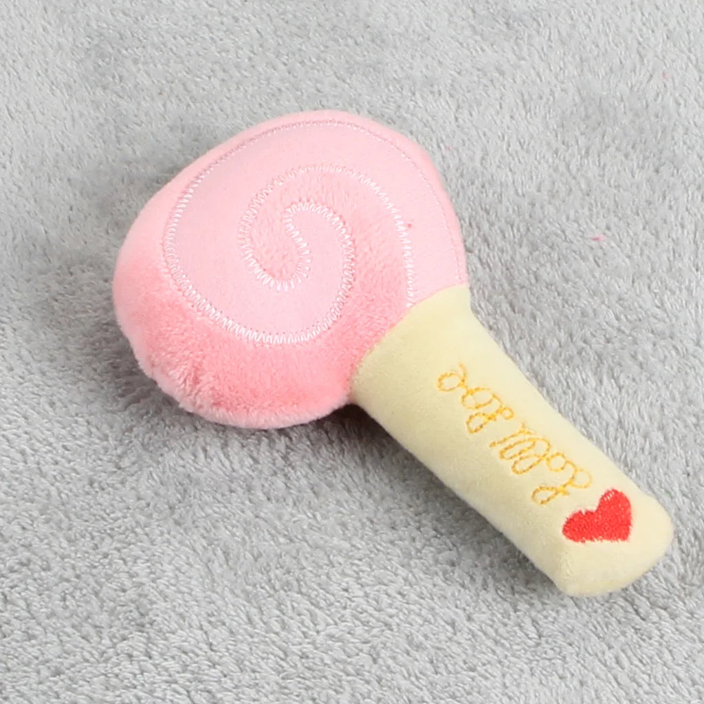1PC Puppy Dog Plush Squeaky Toys