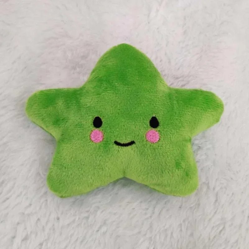 Pets Toys Plush Sounding Pentagram Toys