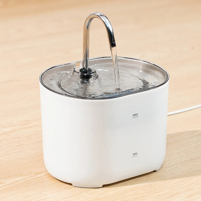 Cats Water Fountain Automatic