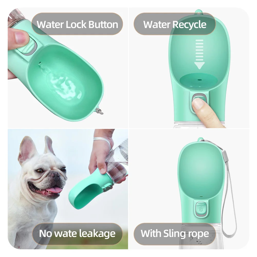 Dog Cat Walking Travel Water Supplies