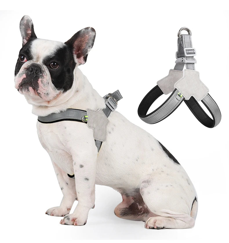 Reflective No‑Pull Vest Dog Harness