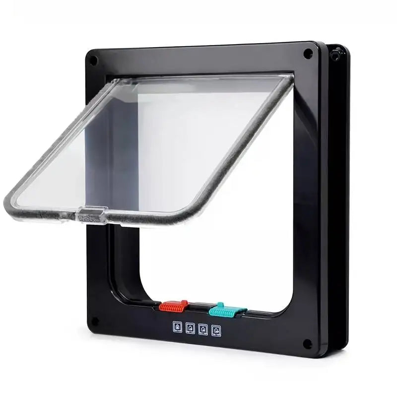 Cat Dog Door Flap Extra with 4 Way Locking Security Flap