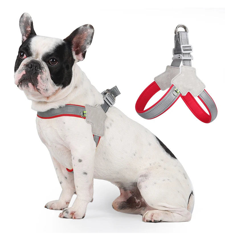 Reflective No‑Pull Vest Dog Harness