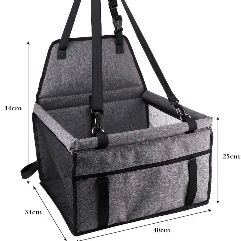 Dog Car Seat Cover Foldable Hammock Pet Harness