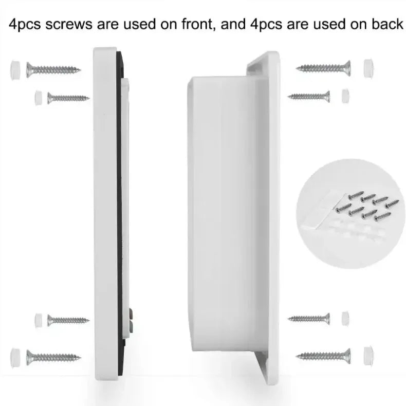 Cat Dog Door Flap Extra with 4 Way Locking Security Flap