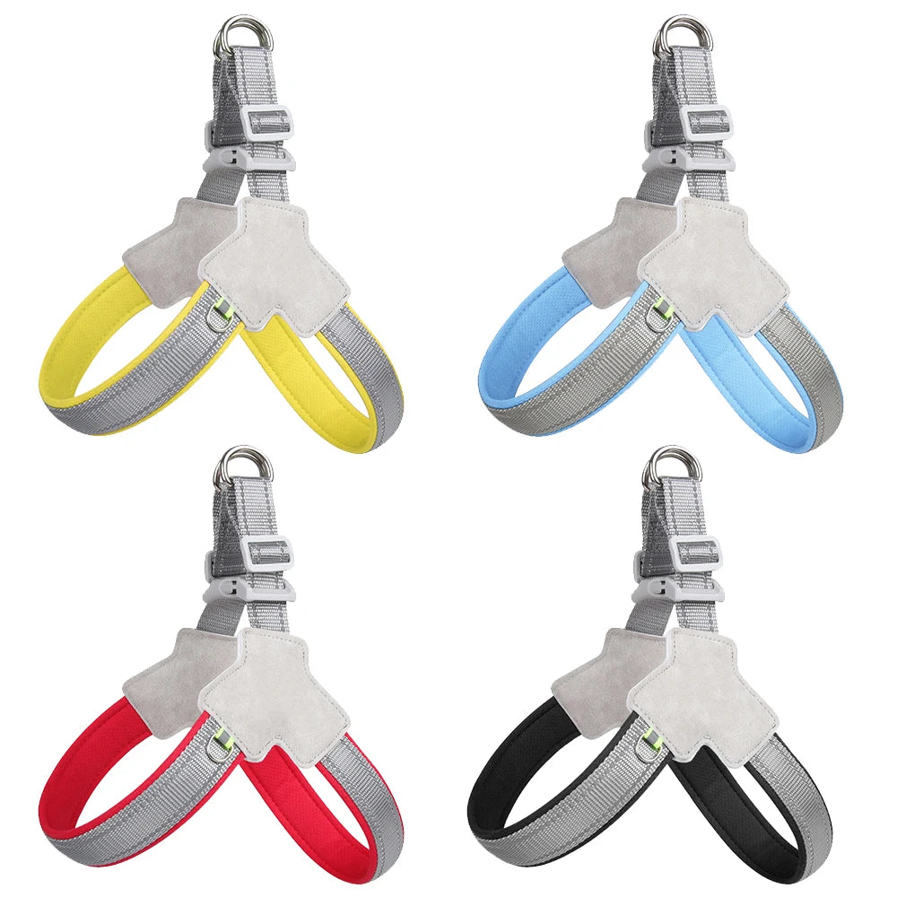 Reflective No‑Pull Vest Dog Harness