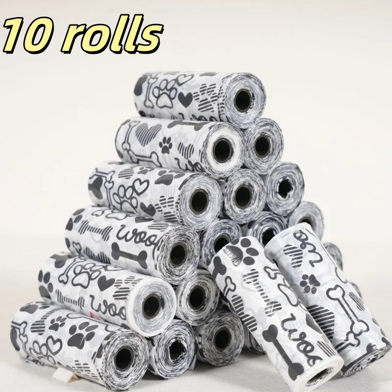 180PCS leakproof dog poop bags