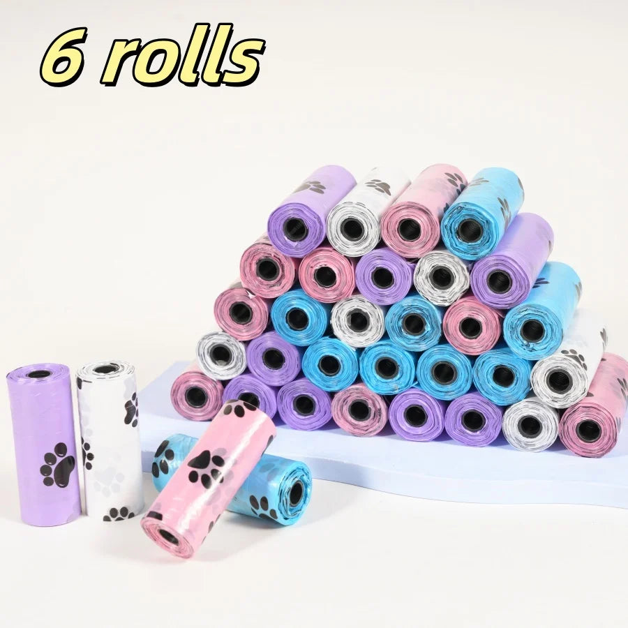 180PCS leakproof dog poop bags