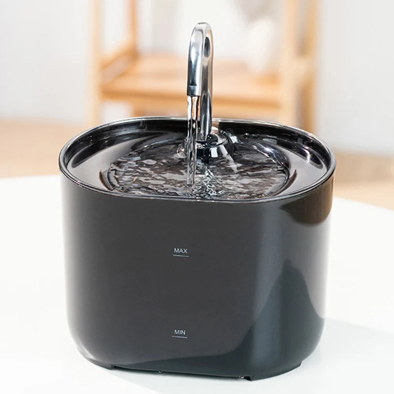 Cats Water Fountain Automatic