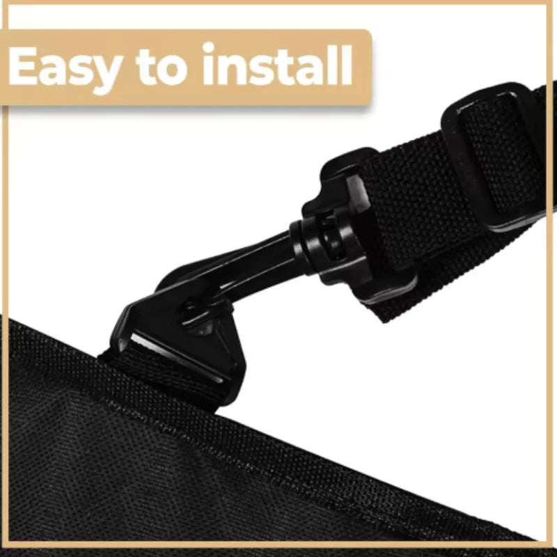 Dog Car Seat Cover Foldable Hammock Pet Harness