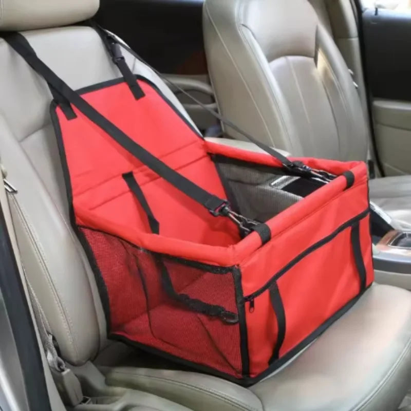 Dog Car Seat Cover Foldable Hammock Pet Harness