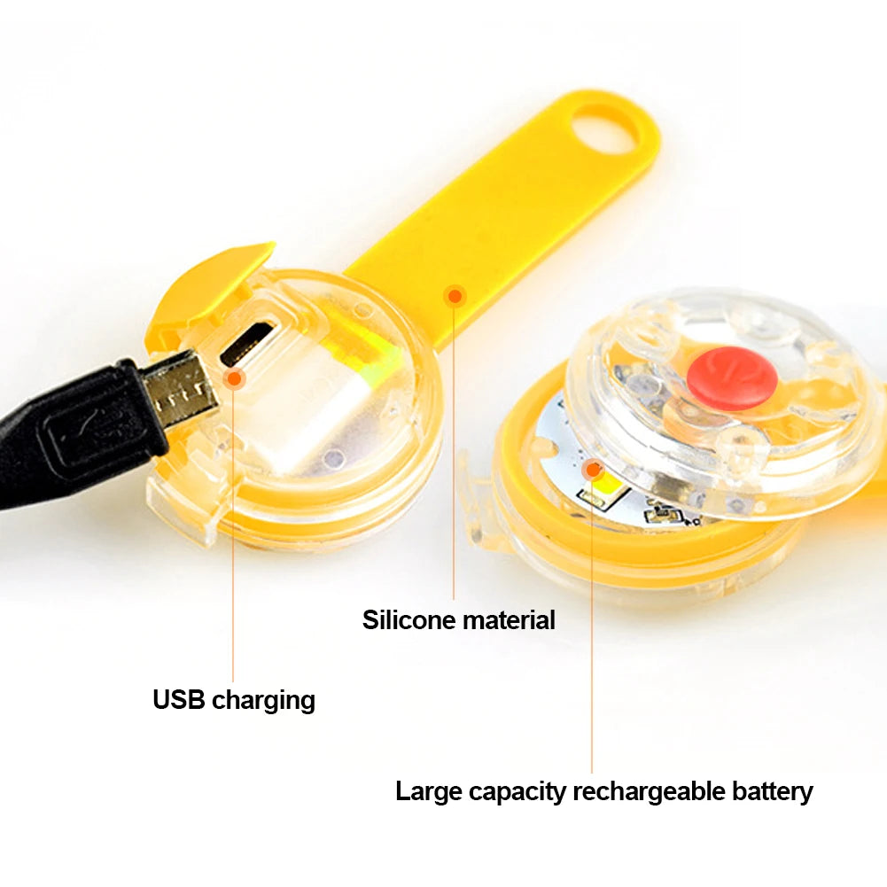 USB Rechargeable LED Light Dogs Collars