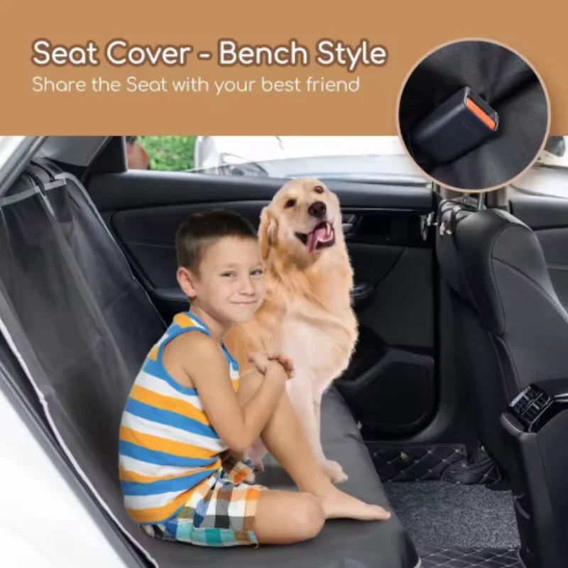 Dog Car Seat Cover Foldable Hammock Pet Harness