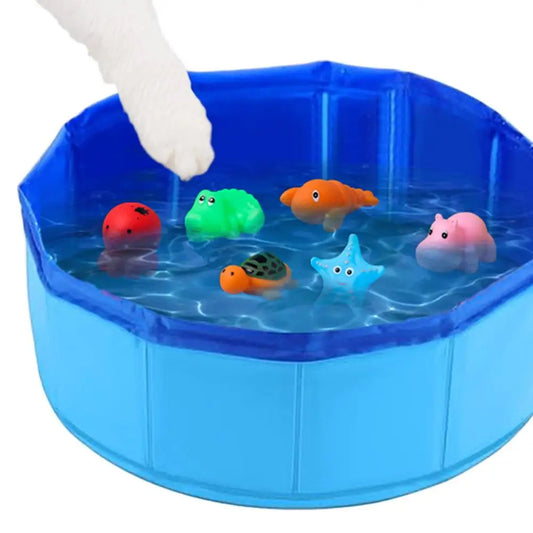 Foldable Dog Bath Swimming Pool Cat Pool